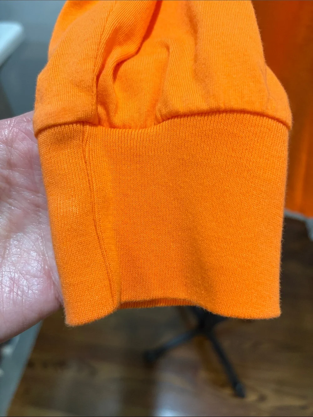 Polo Ralph Lauren sz L orange 100% cotton long sleeve tshirt